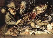 PASSEROTTI, Bartolomeo The Fishmonger's Shop agf Spain oil painting artist